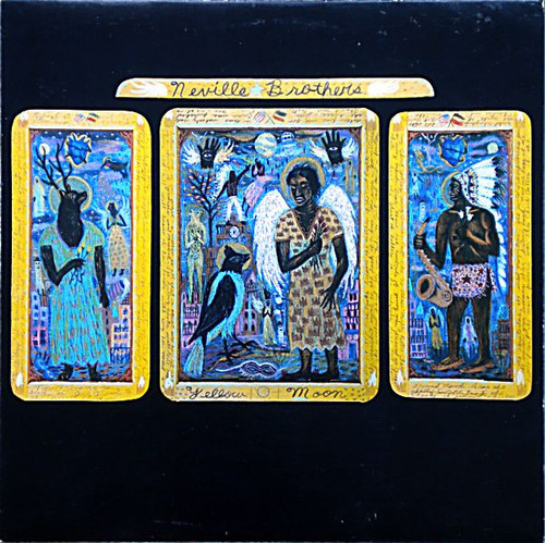 The Neville Brothers – Yellow Moon (LP used Canada 1989 VG+/VG+)