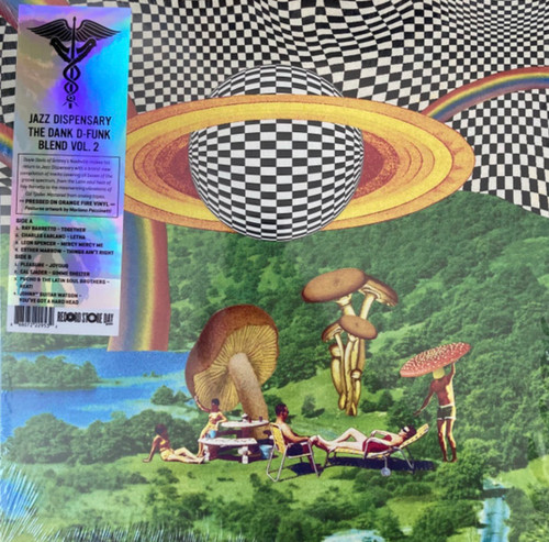 Various — Jazz Dispensary: The Dank D-Funk Blend Vol. 2 (2021 RSD Compilation, Coloured Vinyl, NM-/NM-)