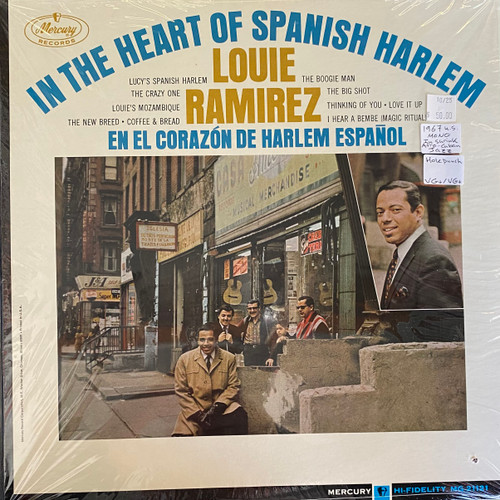 Louie Ramirez — In The Heart Of Spanish Harlem/En El Corazón De Harlem Español (US 1967 Mono, VG+/VG+)