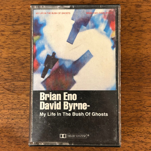 Brian Eno & David Byrne - My Life In The Bush Of Ghosts CASSETTE (1981, EX/VG+)