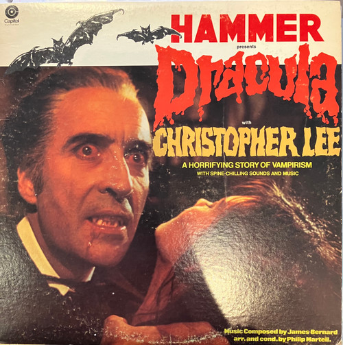 James Bernard With Christopher Lee – Hammer Presents Dracula (EX-/VG) (CAN, 1974)