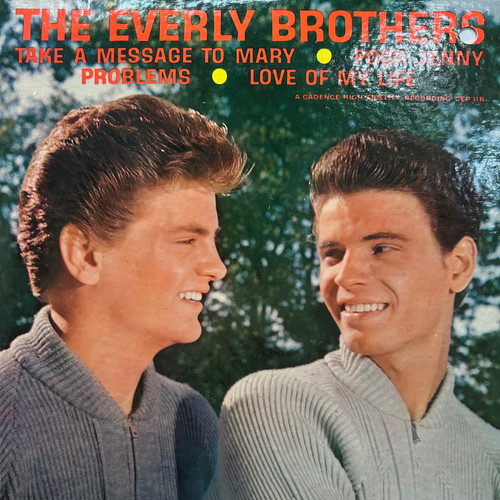The Everly Brothers - self-titled 7” (1959, VG+/VG+)