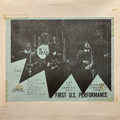 The Beatles - First U.S. Performance (colour vinyl, VG+/VG+)