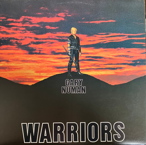 Gary Numan - Warriors (EX-/VG+) (1983, CAN)- With original inner sleeve