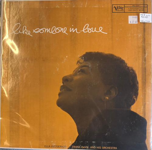 Ella Fitzgerald - Like Someone In Love (1957 US Mono, VG+/VG)