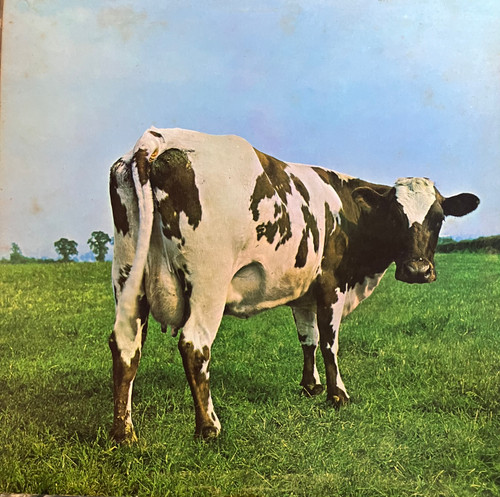 Pink Floyd — Atom Heart Mother (EX-/VG+) (1970, UK 1st Pressing)
