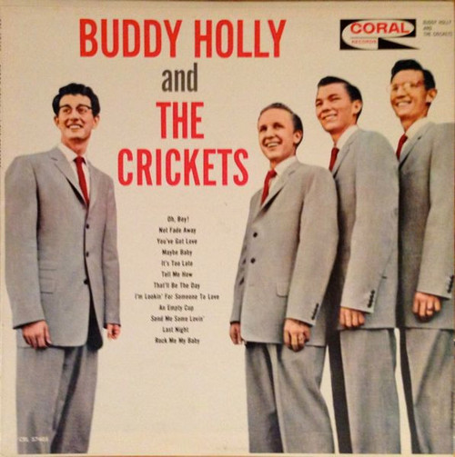 Buddy Holly and The Crickets  – Buddy Holly And The Crickets (LP used Canada 1962 mono VG-/VG+)