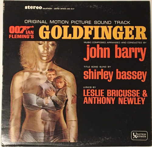 John Barry – Goldfinger Original Motion Picture Soundtrack (LP used Canada 1964 VG+/VG+)
