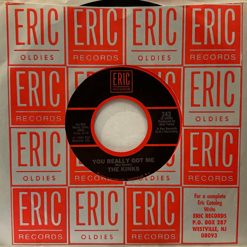 The Kinks - You Really Got Me 7” (1979, US, VG+/VG+)