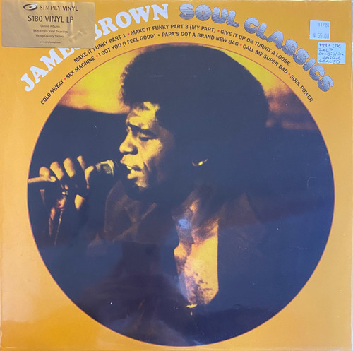 James Brown — James Brown Soul Classics (UK 1999 Reissue, Compilation, Sealed)