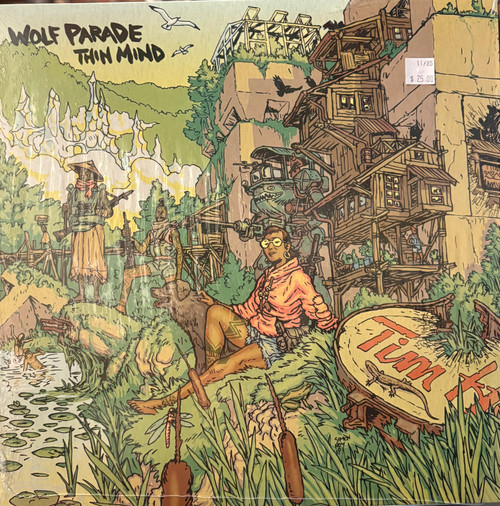 Wolf Parade - Thin Mind (2020 Canada, Clear vinyl, In open shrink, EX/EX)