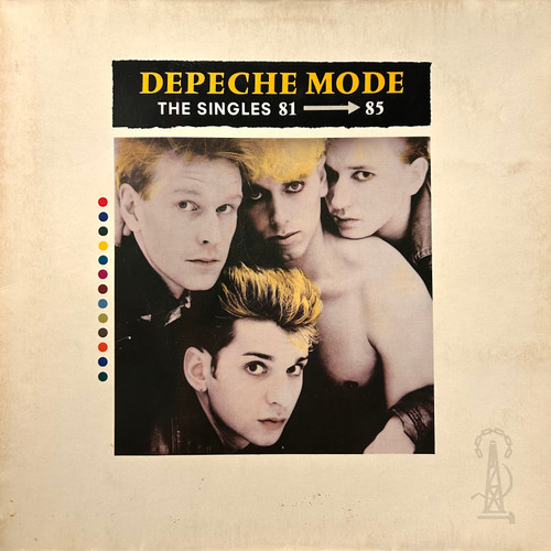 Depeche Mode - The Singles 81 → 85 (1985, grey vinyl, VG/VG)