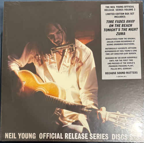 Neil Young Official Release Series Discs 5-8 (2014 Sealed 4 LP Boxset)