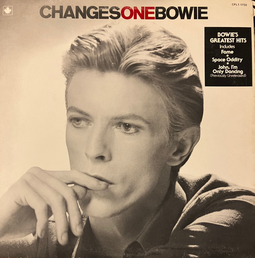 David Bowie – ChangesOneBowie (EX-/VG+) (CAN, 1976)
