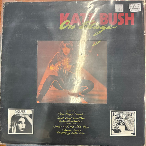 Kate Bush - Kate Bush On Stage (1979 Canada 7” EP in 12” Packaging, VG+/VG+)