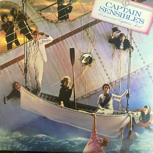 Captain Sensible - Women And Captains First (1982 Canada, VG+/VG)
