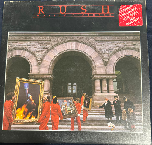 Rush - Moving Pictures (1981 RL Masterdisc with Hype Sticker VG+/VG+)