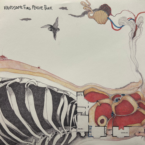 Handsome Furs - Plague Park (2007, only pressing, VG+/EX)