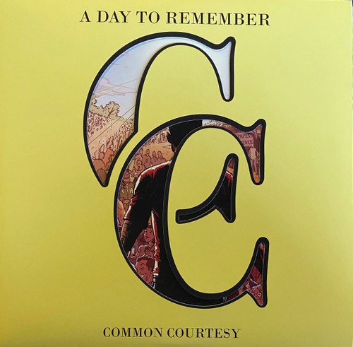 A Day To Remember — Common Courtesy (US 2022 Reissue, Lemon & Milky Clear Vinyl, NM/NM)