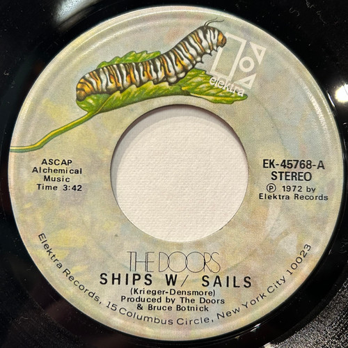 The Doors – Ships W/ Sails / In The Eye Of The Sun 7” (1972, VG+)