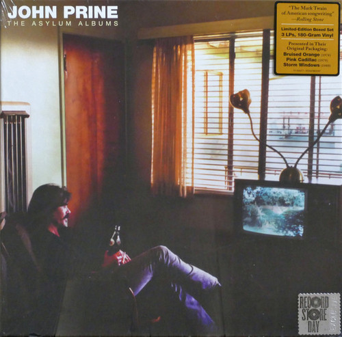 John Prine – The Asylum Albums (3LP box set NEW SEALED US 2020 Record Store Day limited reissue on 180 gm vinyl)
