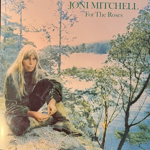 Joni Mitchell – For The Roses (LP NEW SEALED Worldwide 2022 remastered reissue on transparent aqua vinyl)