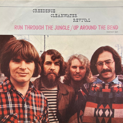 Creedence Clearwater Revival - Run Through The Jungle 7” (1970, VG+/VG+)