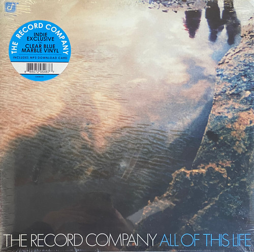The Record Company — All Of This Life (US 2018, Clear Blue Marble Vinyl, Sealed)