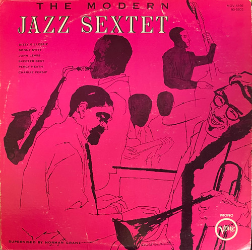 The Modern Jazz Sextet — The Modern Jazz Sextet (US 1978 Mono Reissue, NM-/VG)