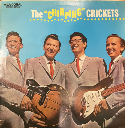 The Crickets - The "Chirping" Crickets (VG+/VG+) (1975, UK, Reissue, MONO)