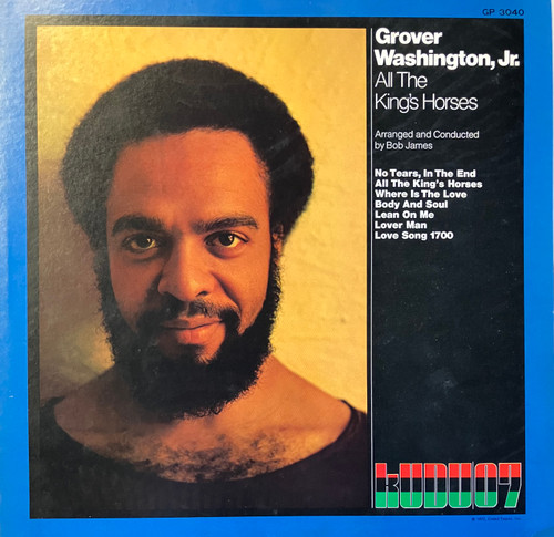 Grover Washington Jr. - All the King's Horses (EX /EX) (1975, Japan) - Includes inserts / No obi