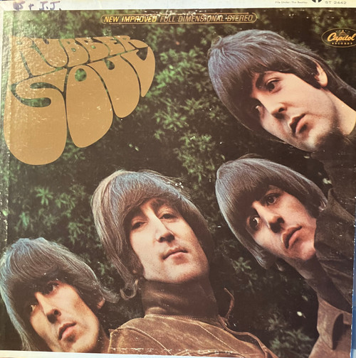 The Beatles -Rubber Soul (EX/VG+) (1971, US, Repress)