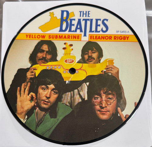 The Beatles - Yellow Submarine (1987 UK 7” Picture Disc EX)