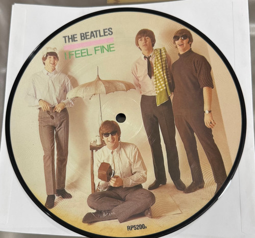 The Beatles ~ I Feel Fine (1984 UK 7” Picture Disc EX)