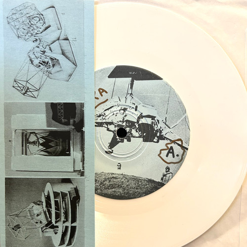 Füxa / Windy + Carl - Dreamlanding / Left Without Air 7” (1995, white vinyl, EX)