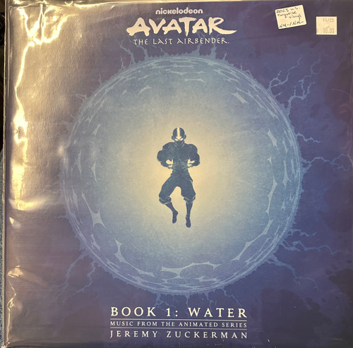 Jeremy Zuckerman - Avatar: The Last Airbender Book 1 (Music from the Animated Series) (2023 US, Turquoise Vinyl, NM-/NM-)