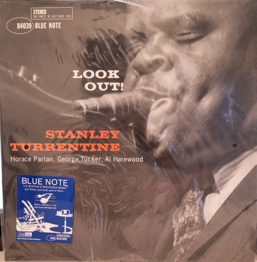 Stanley Turrentine – Look Out! (2 X LP 45 RPM NEW SEALED US 2012 limited edition 180 gm vinyl reissue in gatefold jacket from Music Matters Ltd and Blue Note)