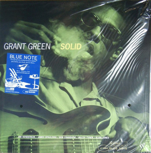 Grant Green – Solid (2 x LP at 45 RPM NEW SEALED US 2010 limited edition 180 gm vinyl reissue in gatefold jacket from Music Matters and Blue Note)