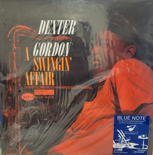 Dexter Gordon – A Swingin' Affair (2 x LP 45 RPM NEW SEALED US 2011 limited numbered remastered 180 gm vinyl reissue in gatefold jacket from Music Matters and Blue Note...limited to 2500 copies)