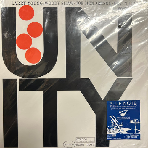 Larry Young - Unity (2010, Music Matters, 2x45rpm, numbered, NM/NM)
