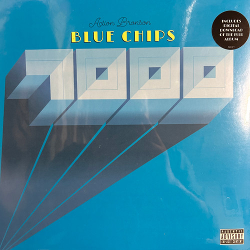 Action Bronson - Blue Chips 7000 (2018, orange vinyl, sealed/EX)