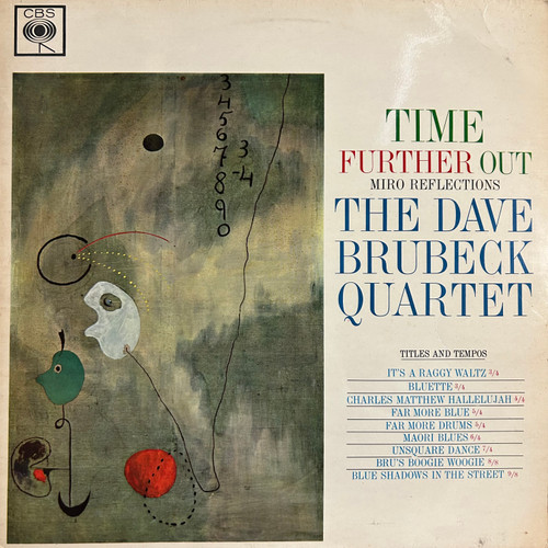 Dave Brubeck Quartet - Time Further Out (1964, UK, VG+/VG+)