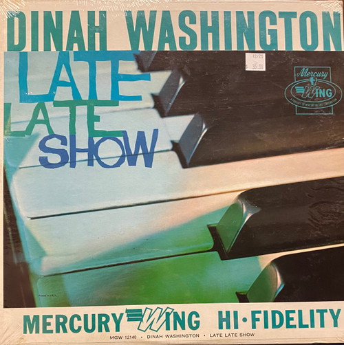 Dinah Washington — Late Late Show (US/Canada 1963, Compilation, Sealed)