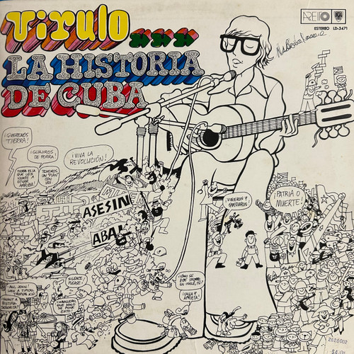 Virulo - La Historia De Cuba (Cuba, VG+/VG+)