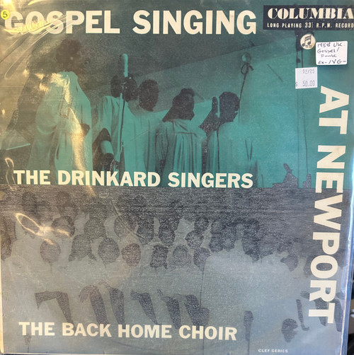 The Drinkard Singers - Gospel Singing at Newport (1958 UK, EX-/VG-)
