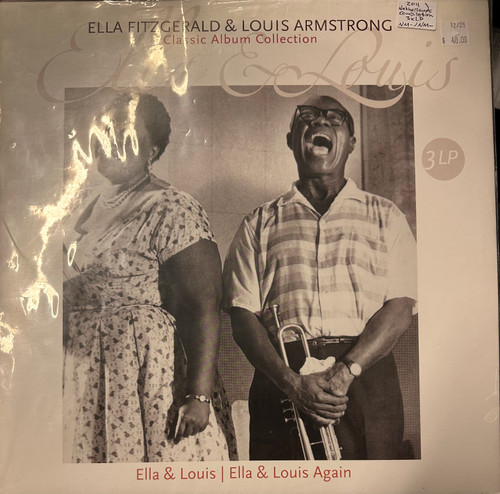 Ella Fitzgerald & Louis Armstrong - Ella & Louis / Ella & Louis Again (2011 Netherlands Compilation, 3xLP, NM-/NM-)