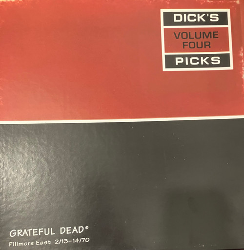 Grateful Dead - Dick’s Picks Volume Four: Fillmore East 2/13 - 14/70 (NM-/NM-) (2013, US, Reissue) - Numbered 6xLP Boxset