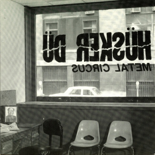 Hüsker Dü – Metal Circus (7 track 10 inch EP used US 1991 reissue on blue vinyl NM-/VG+)