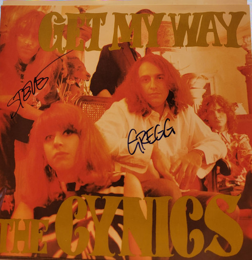 The Cynics – Get My Way (2 track signed 7 inch single used US 1990...signed by two members VG+/VG+)