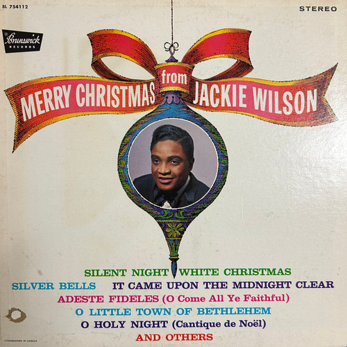 Jackie Wilson - Merry Christmas From Jackie Wilson (1963, US, VG+/VG+)